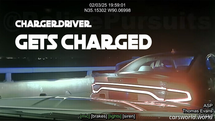 Dodge Driver Stops for Police, Then Speeds Away Like a Bat Out of Hell | Carscoops